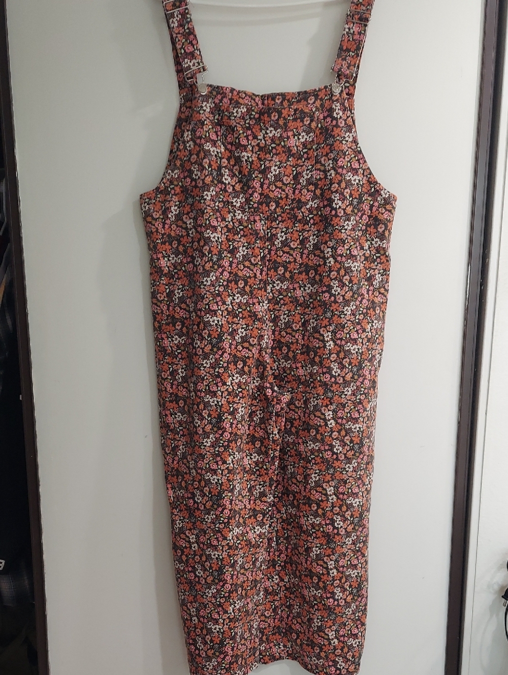 Zara Floral Strap Jumpsuit - Pink & Black